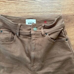 Sézane Denim Brown High-Rise Jeans Size 34 (US size 2)
